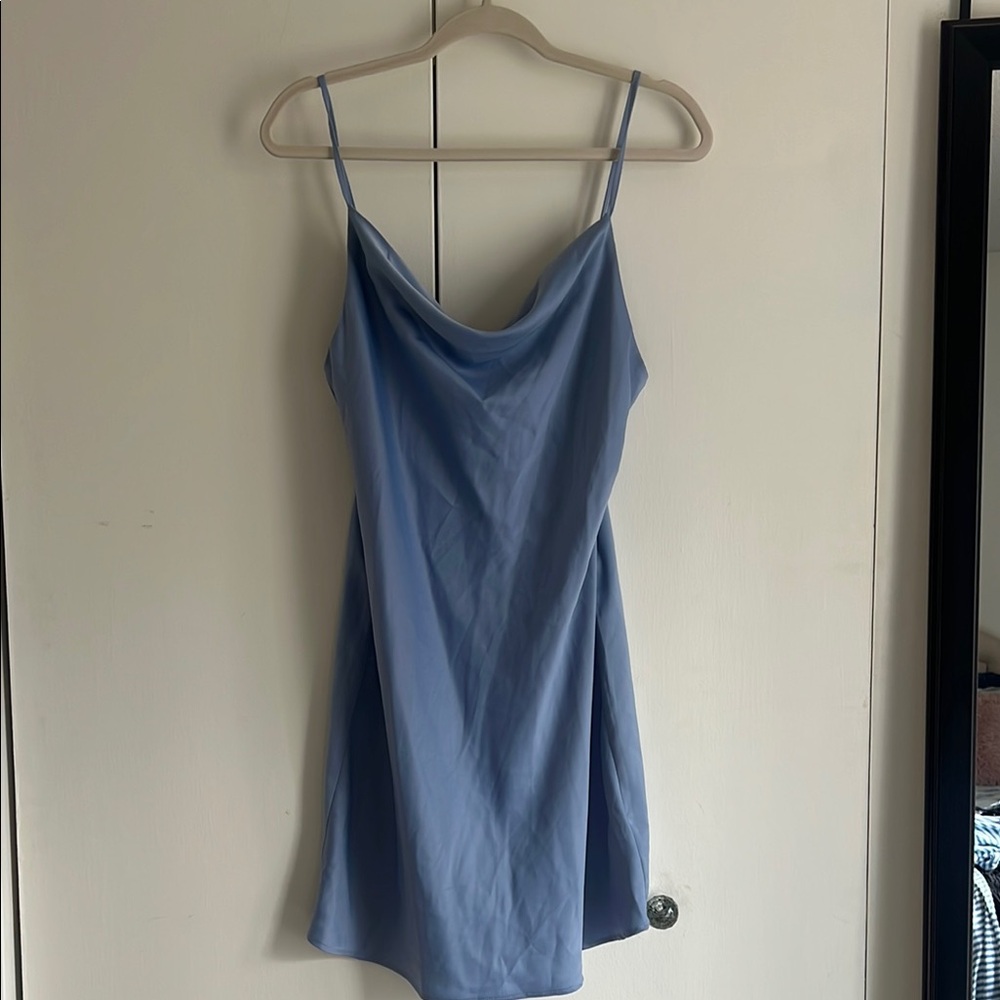 NEW Urban Outfitters Blue Slip Dress